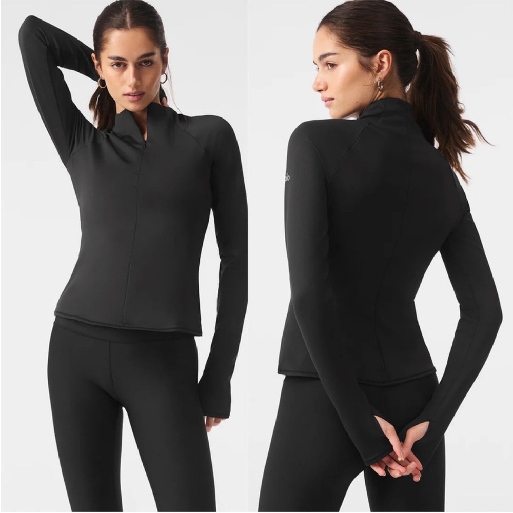 ALO Airlift Winter Warm 1/4 Zip Long Sleeve